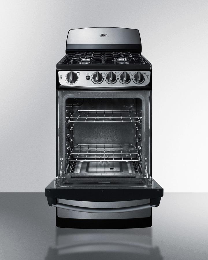 20" Wide Gas Range