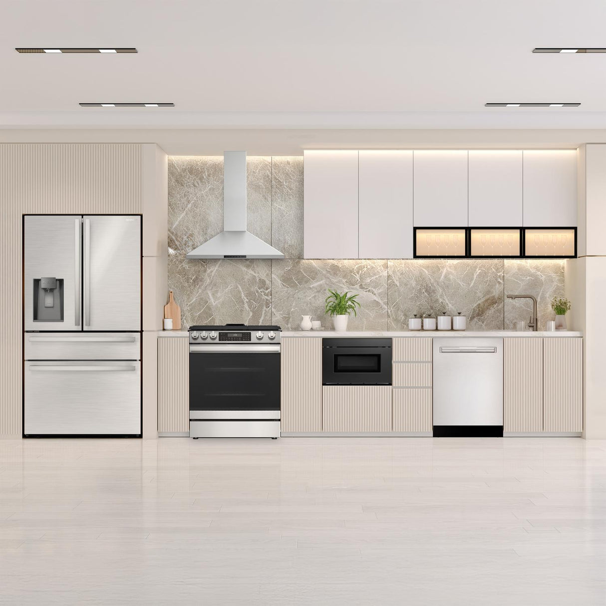 Sharp 24 in. 1.2 cu. ft. Deco Series Built-In Smart Microwave Drawer™ Oven with Easy Wave Open in Black