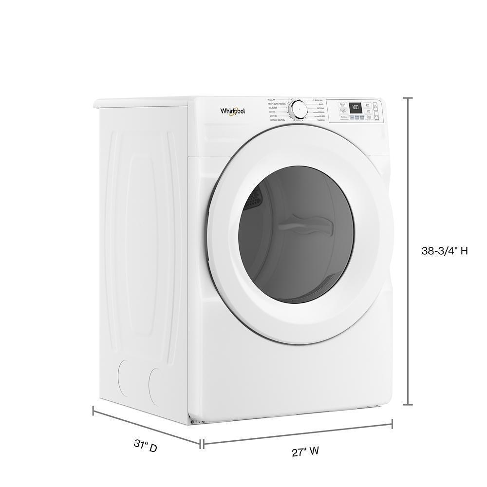 7.4 cu. ft. ENERGY STAR® Certified Front Load Gas Dryer with Wrinkle Shield™ Option
