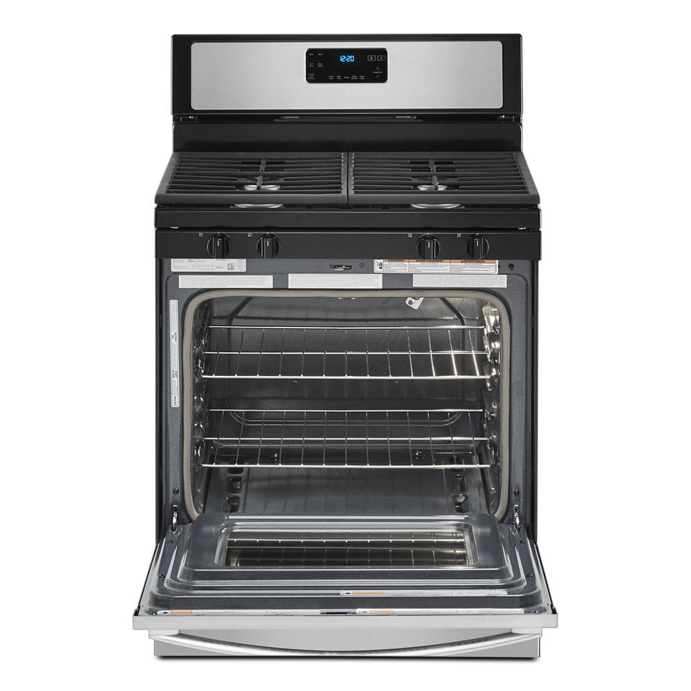 5.0 cu. ft. Whirlpool® gas range with SpeedHeat™ burner