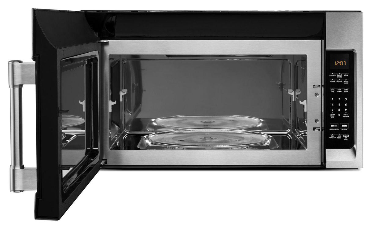Over-The-Range Microwave With Interior Cooking Rack - 2.0 Cu. Ft. Fingerprint Resistant Stainless Steel