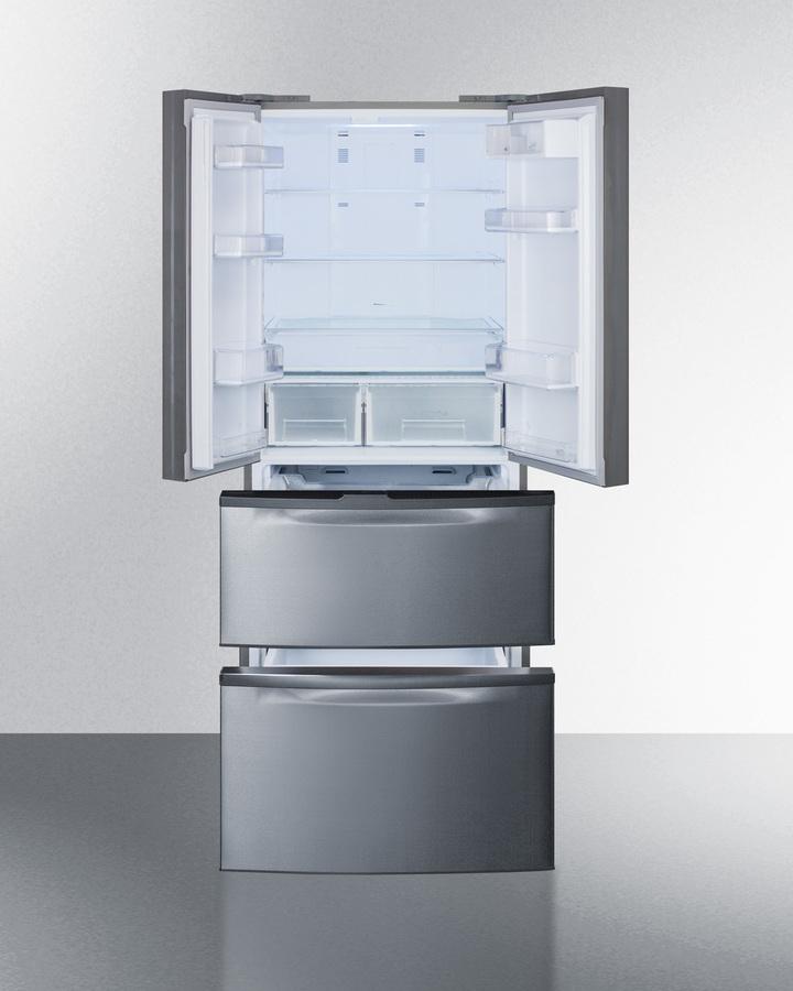 27" Wide French Door Refrigerator-freezer
