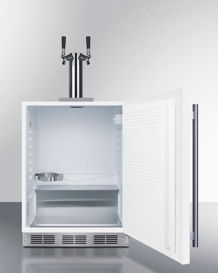 24" Wide Built-in Cold Brew Coffee Kegerator, ADA Compliant