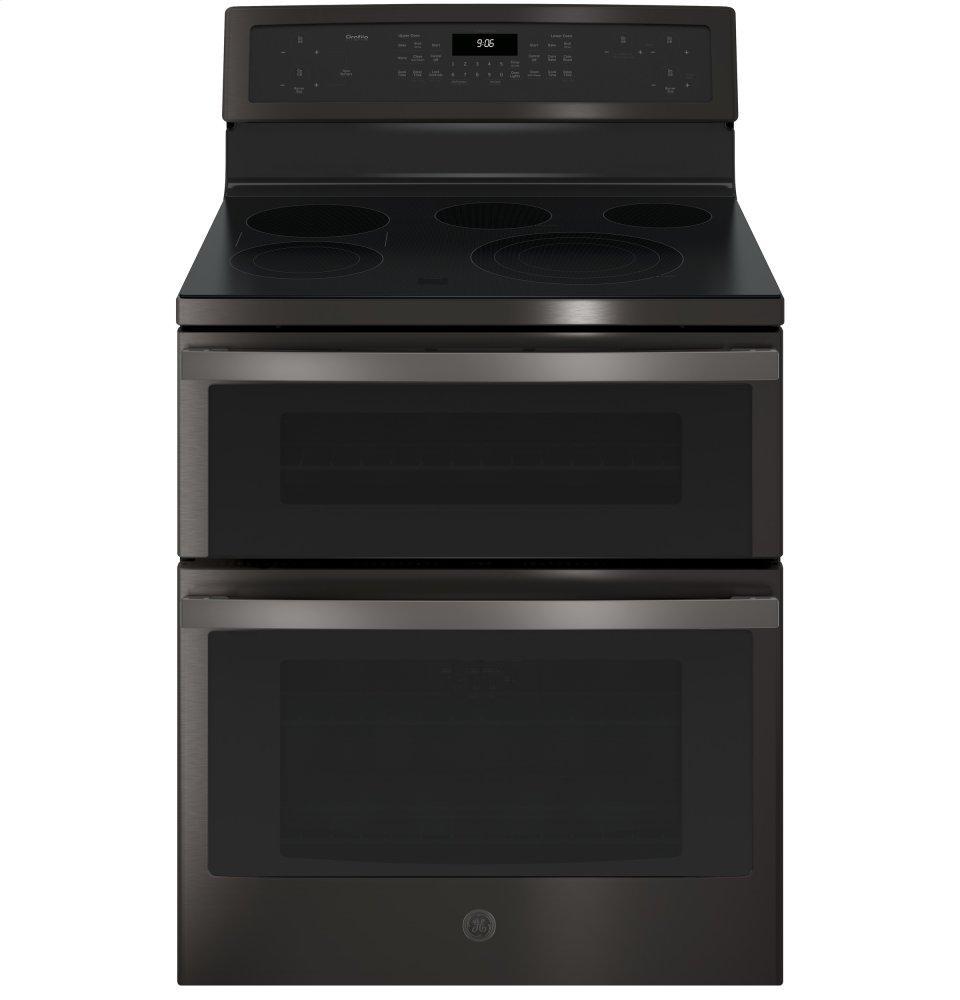 GE Profile™ 30" Free-Standing Electric Double Oven Convection Range