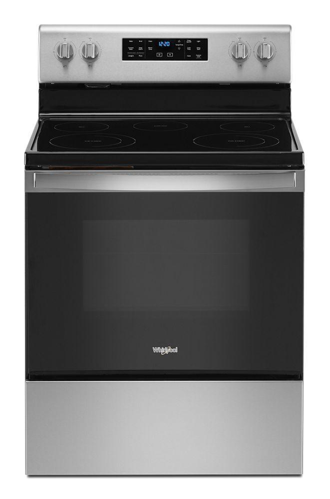 5.3 cu. ft. Whirlpool® electric range with Frozen Bake™ technology