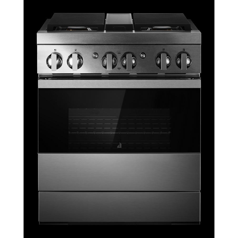 NOIR™ 30" Dual-Fuel Professional Range