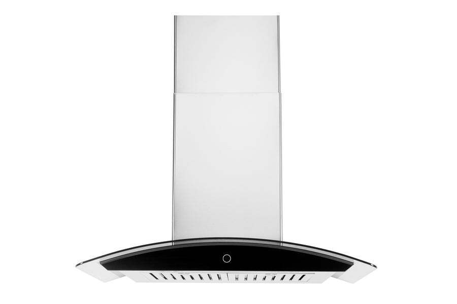 Hauslane Chef 36-in Convertible Stainless Steel Wall-Mounted Range Hood