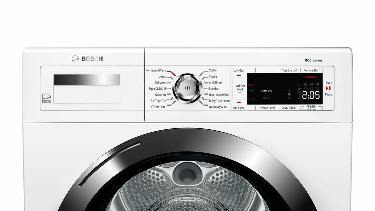 800 Series Compact Condensation Dryer 24'' WTG865H2UC