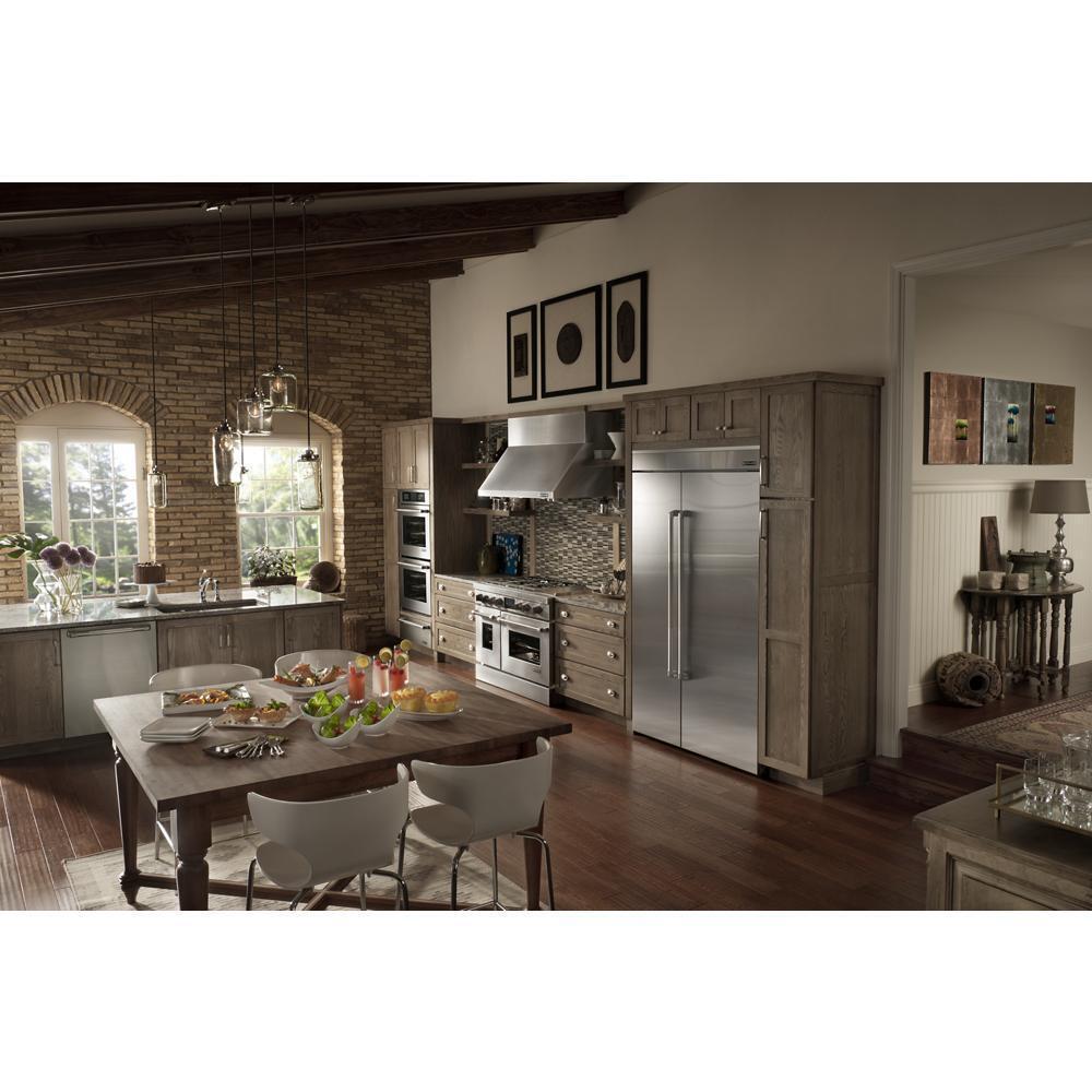 48" Panel-Ready Built-In Side-by-Side Refrigerator