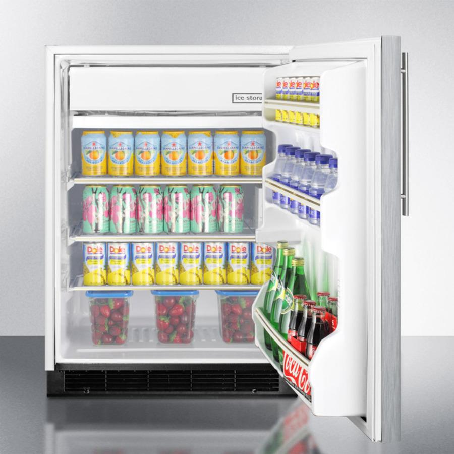 24" Wide Built-in Refrigerator-freezer