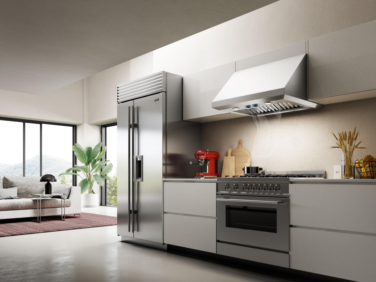 CALABRIA Undercabinet Range Hood 42" wide - 1200CFM