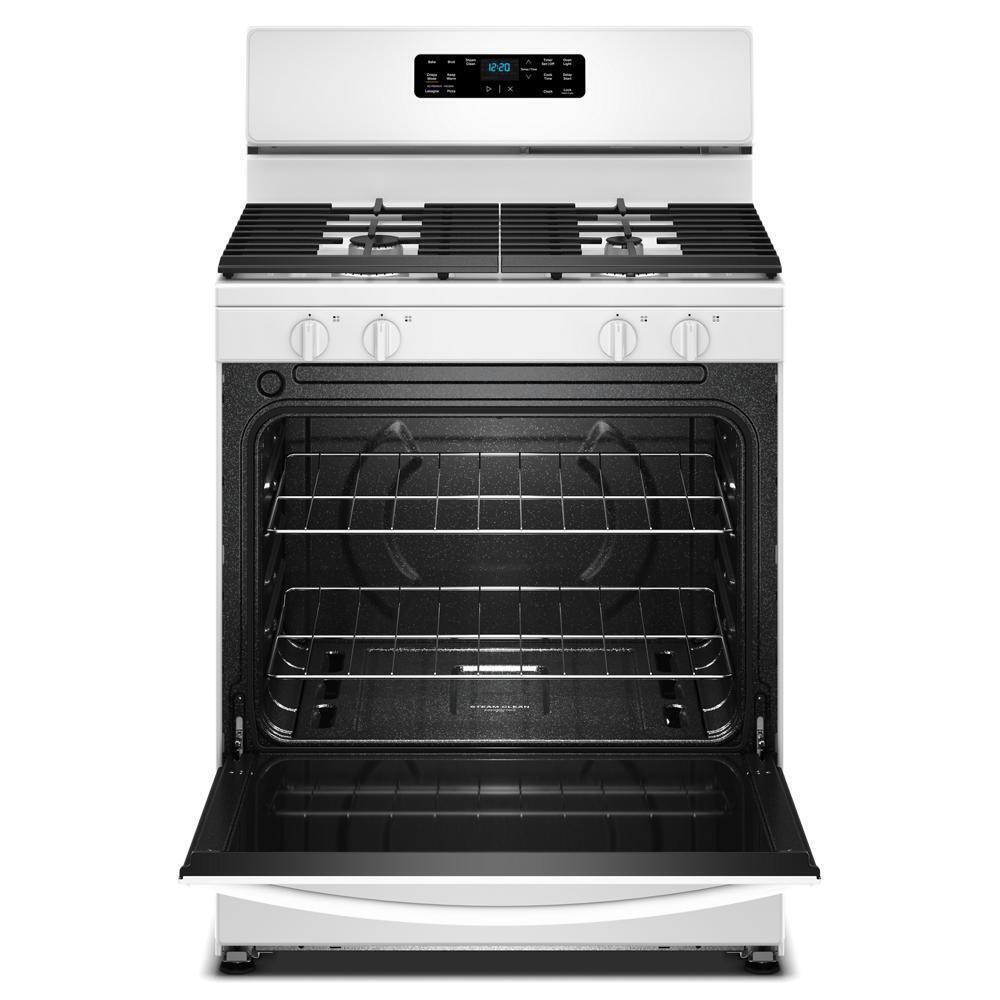 30-inch Gas Range with Crispy Mode and Dishwasher Safe Grates