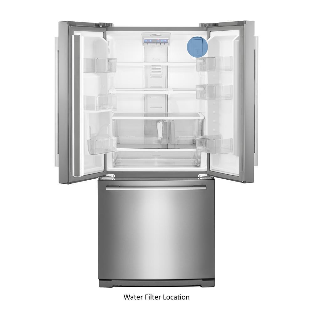 30-inch Wide Contemporary Handle French Door Refrigerator - 20 cu. ft.