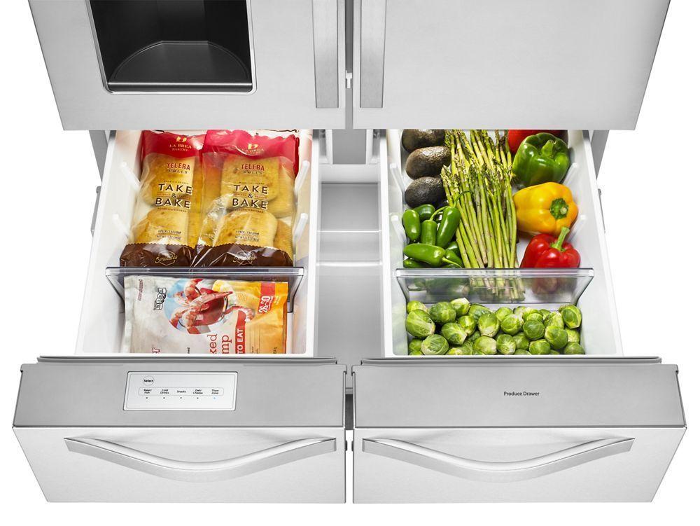 26 cu. ft. Double Drawer Refrigerator with Dual Icemakers