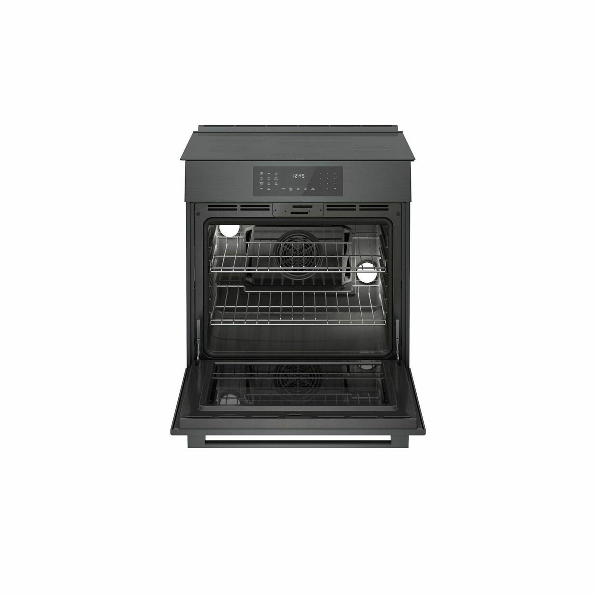 800 Series Induction Slide-in Range 30'' Black Stainless Steel HII8046U