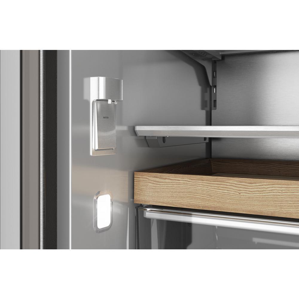 Counter-Depth French Door Refrigerator with Internal Water Dispenser