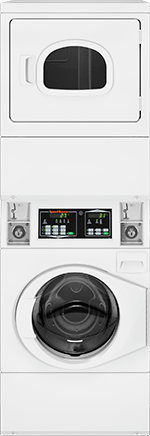 Stack Washer/Dryer Electric Coin-Operated