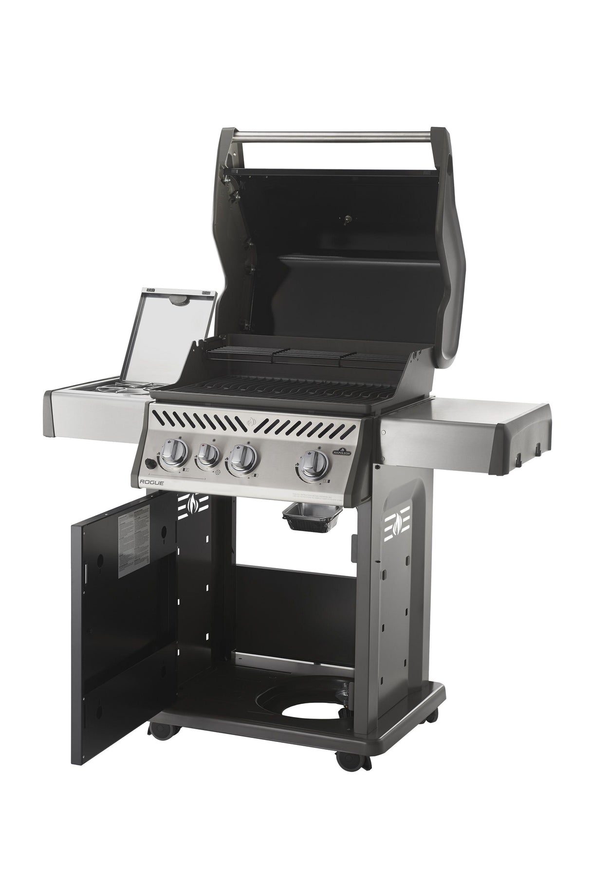 Napoleon Rogue 425 with side burner in black