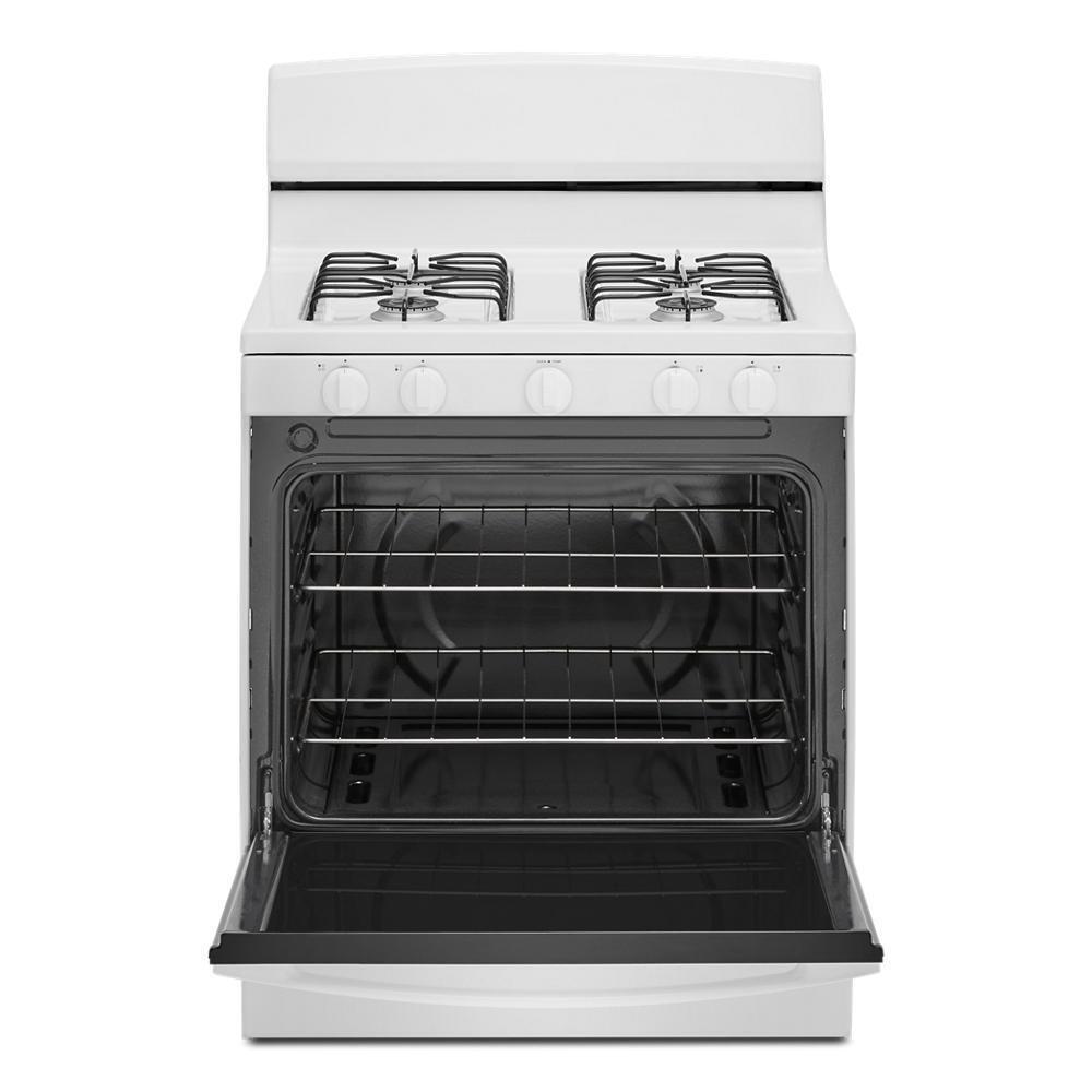 Amana® 30-inch Gas Range with Easy-Clean Glass Door