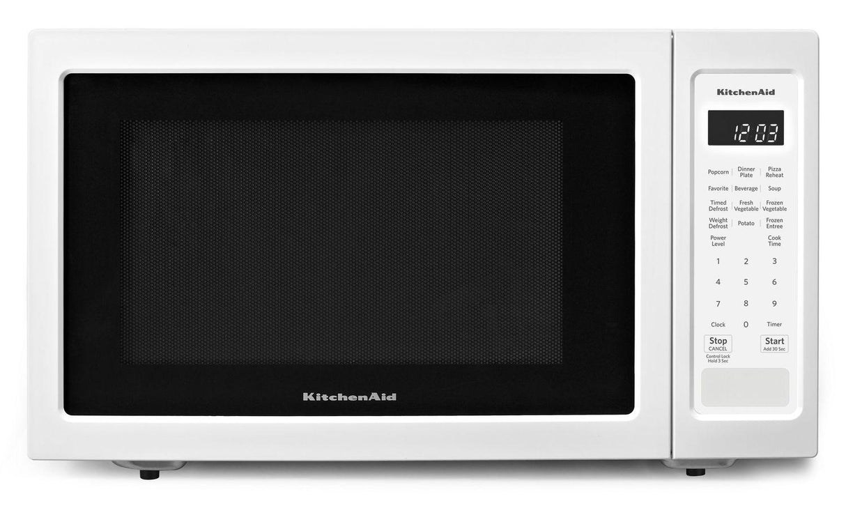 21 3/4" Countertop Microwave Oven - 1200 Watt White