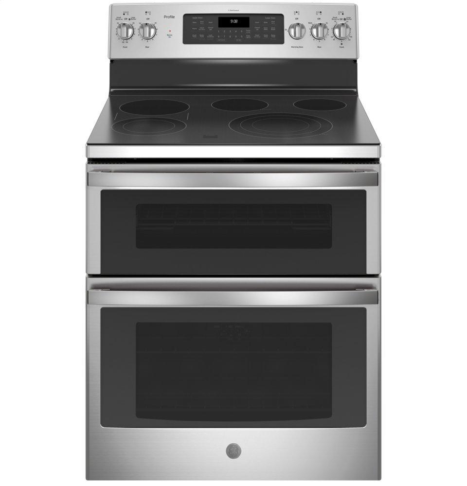 GE Profile™ 30" Free-Standing Double Oven Convection Range