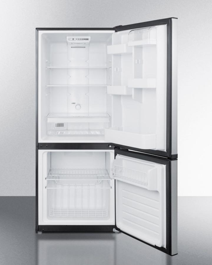 24" Wide Bottom Freezer Refrigerator