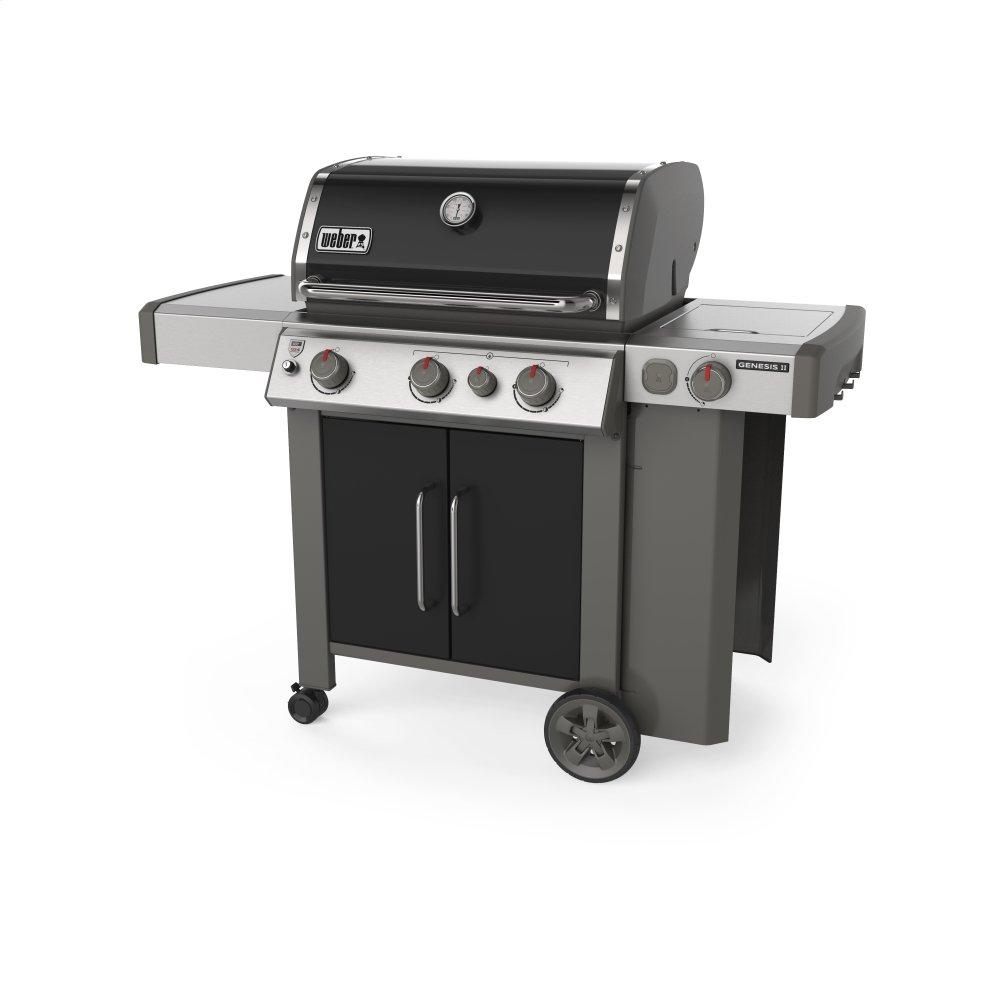 GENESIS II E-335 Gas Grill Black Natural Gas
