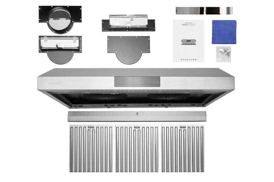 Hauslane Chef 36-in Ducted Stainless Steel Undercabinet Range Hood
