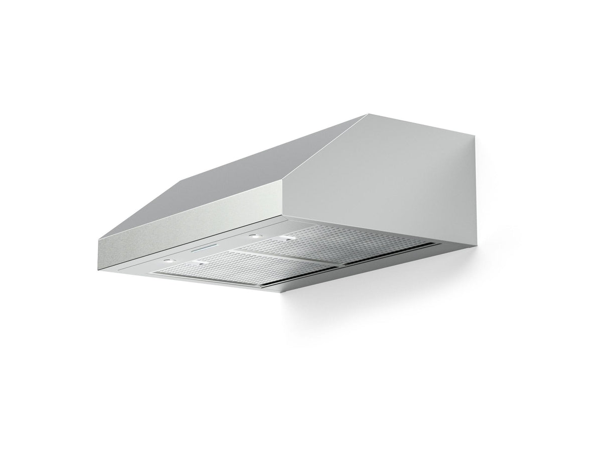 30" Designer Low Profile Hood, Wall-mount - 600 CFM - 4 Speeds