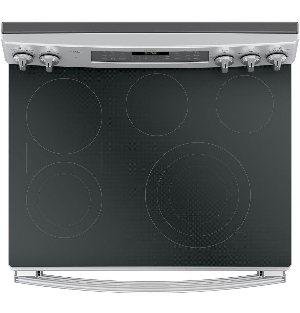 GE Profile™ 30" Free-Standing Double Oven Convection Range