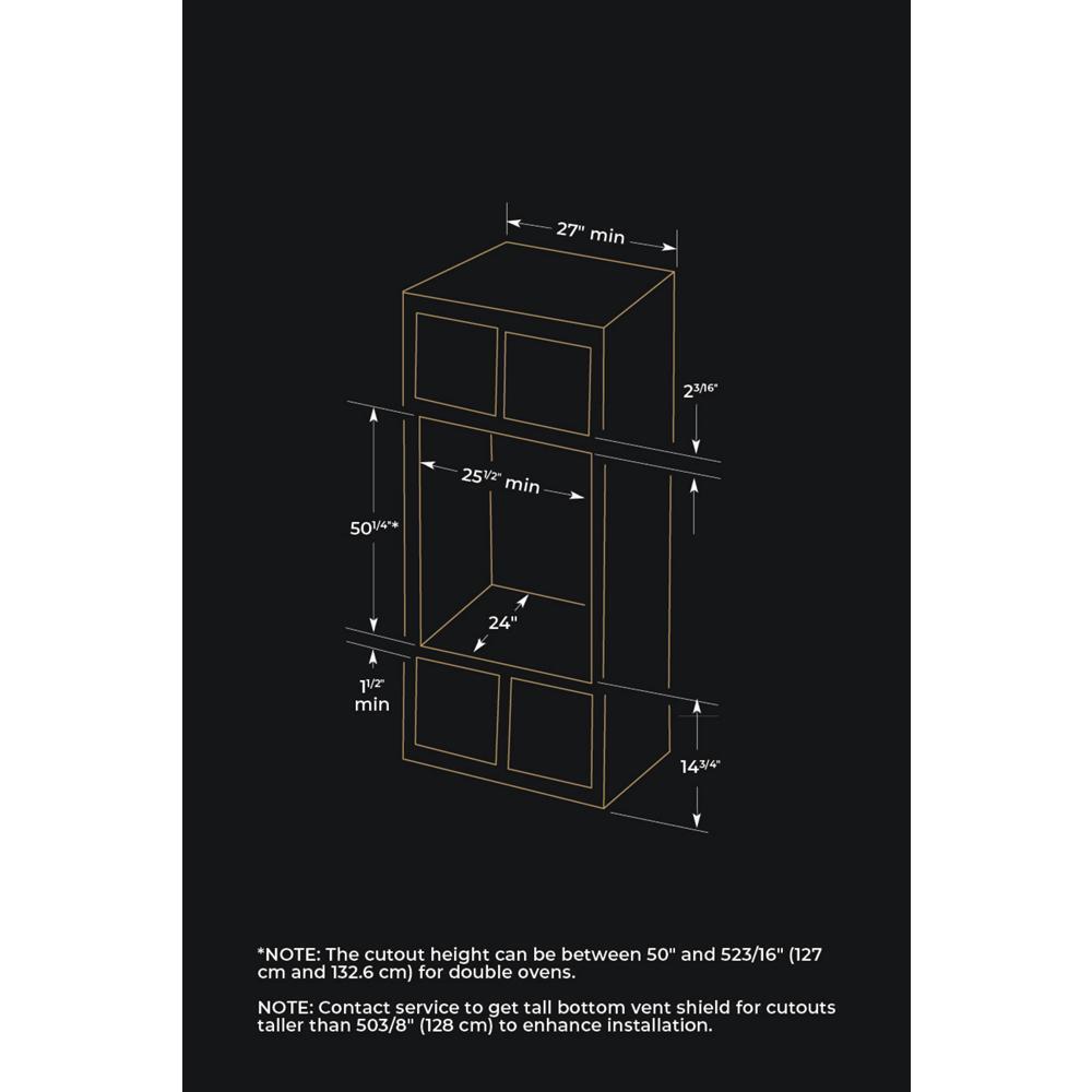 RISE™ 27" Double Wall Oven