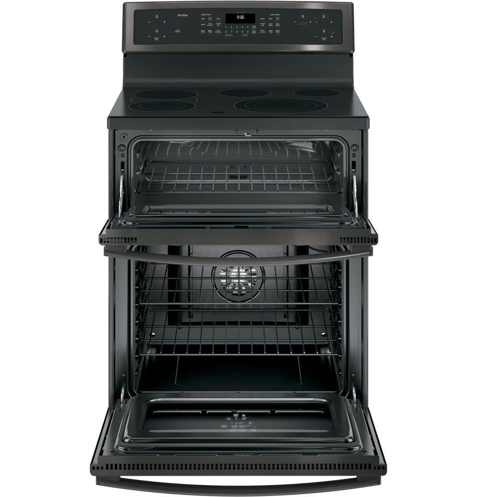 GE Profile™ 30" Free-Standing Electric Double Oven Convection Range