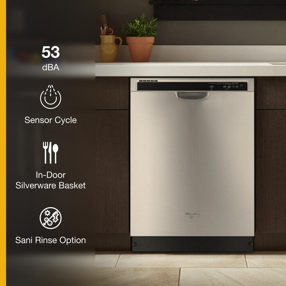 ENERGY STAR® certified dishwasher with Sensor cycle