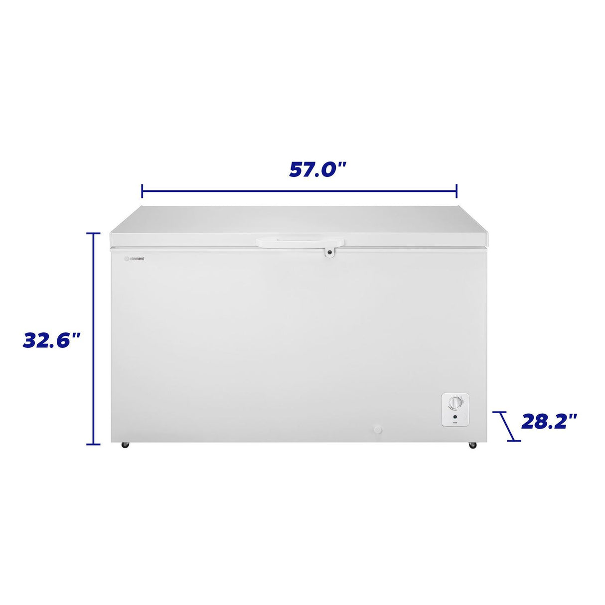 Element Electronics 14.7 cu. ft. Chest Freezer - White (ECF15MDCW)