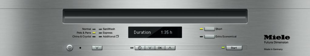 G 6305 SCU CLST Dimension Dishwasher