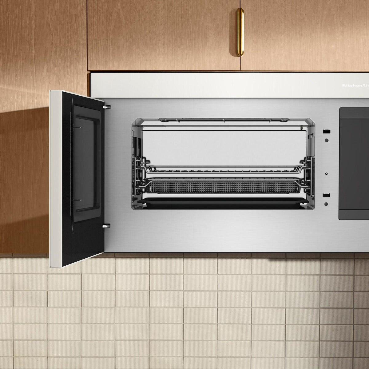 Multifunction Over-the-Range Microwave Oven with Flush Built-In Design