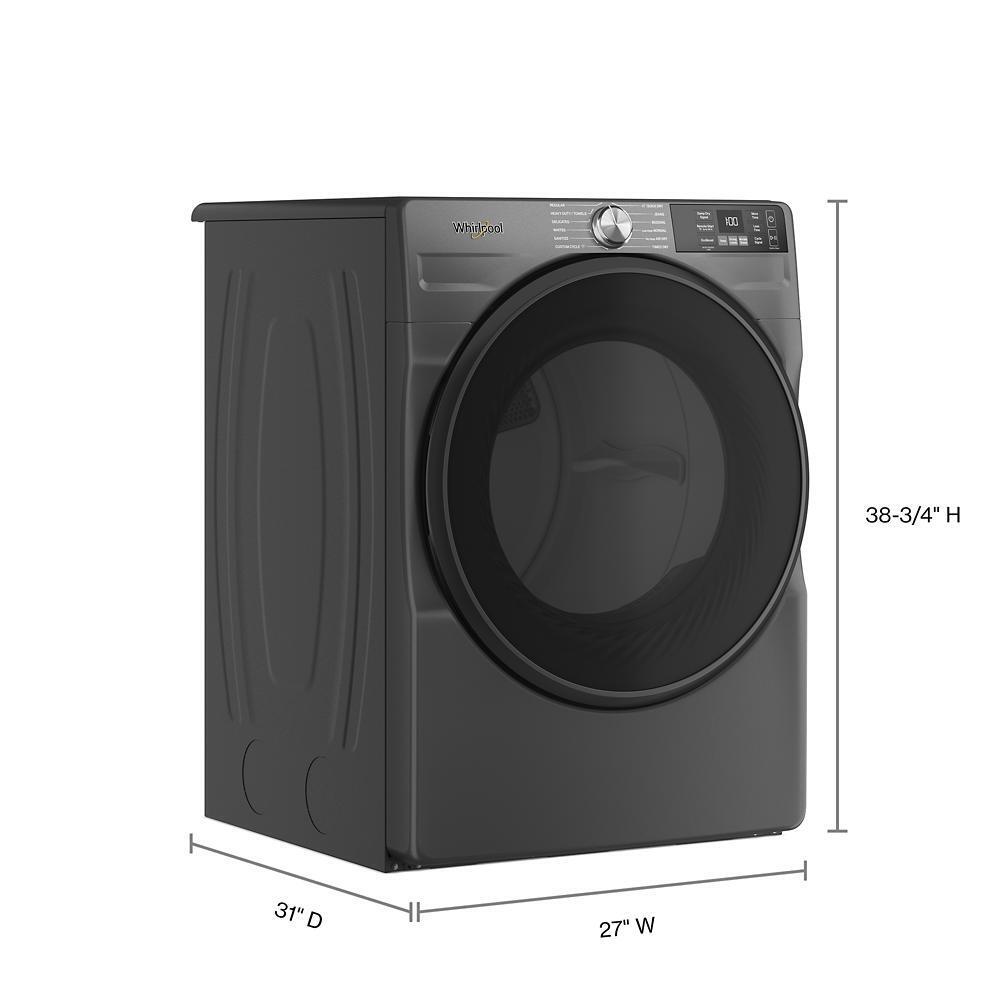 7.4 cu. ft. Smart Front Load ENERGY STAR® Electric Dryer with Wrinkle Shield™ Option