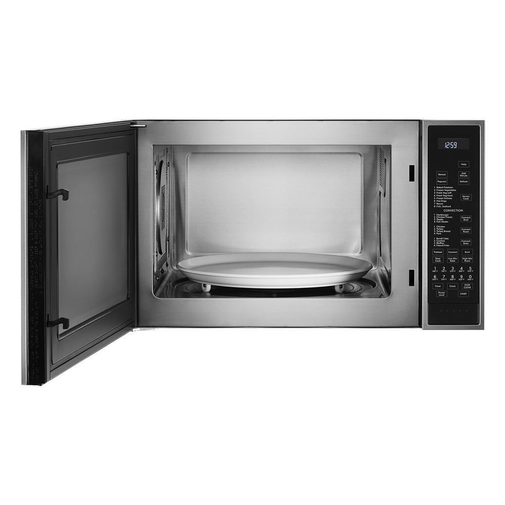 Stainless Steel 25" Countertop Microwave Oven with Convection
