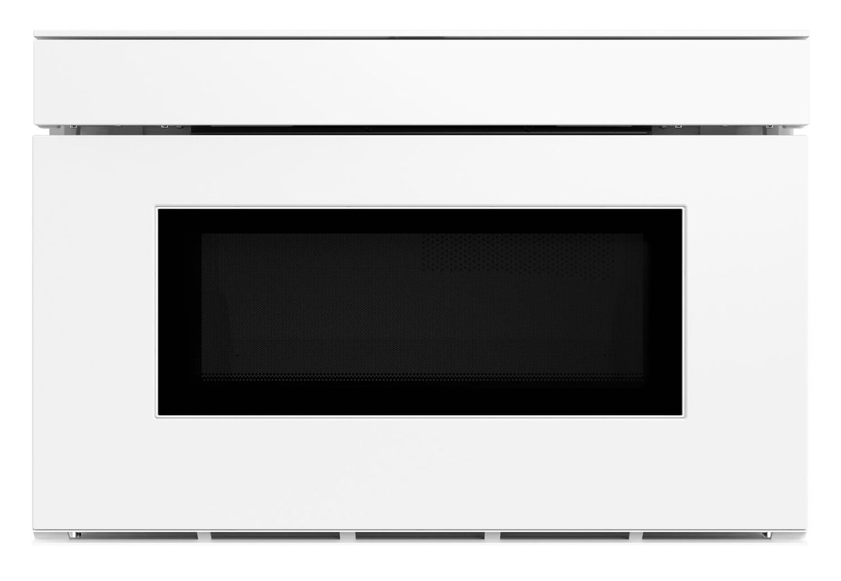 Sharp 24 in. 1.2 cu. ft. Deco Series Built-In Smart Microwave Drawer™ Oven with Easy Wave Open in White