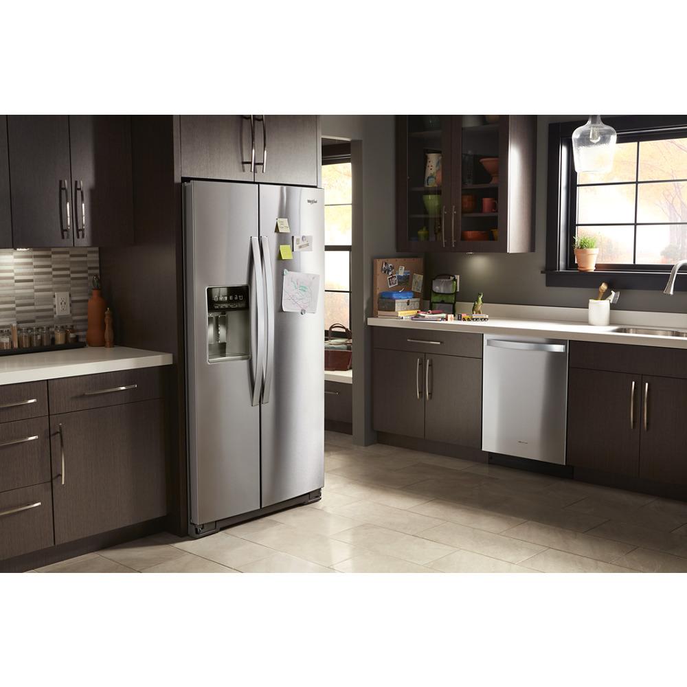 36-inch Wide Side-by-Side Counter Depth Refrigerator - 23 cu. ft.