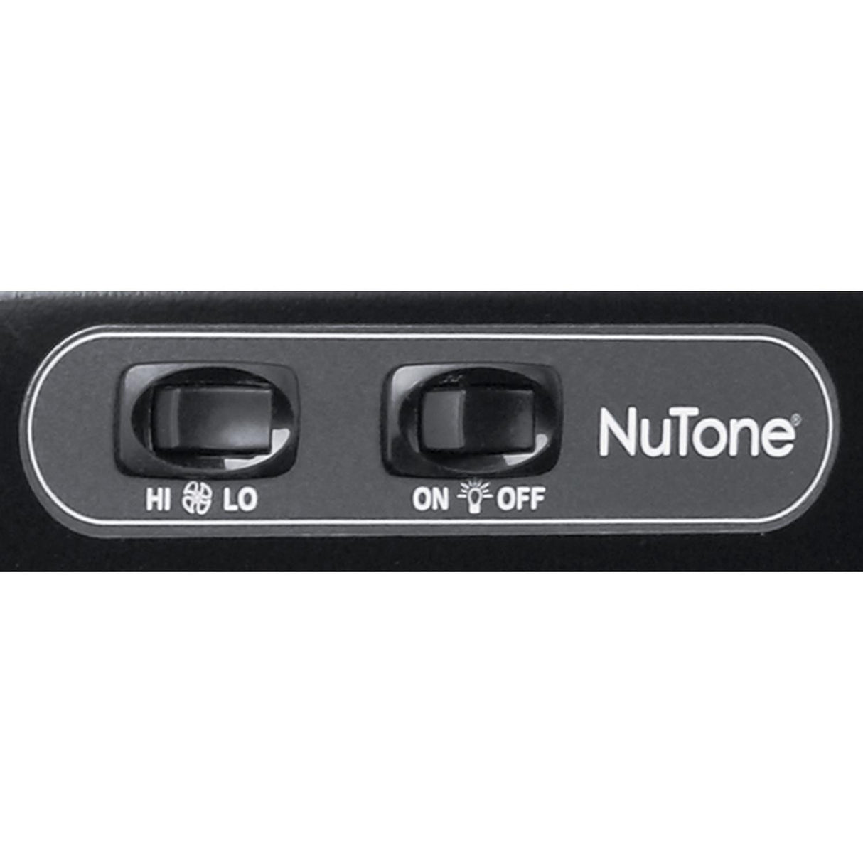 Broan-NuTone RL6200 Series 24 in. Ductless Under Cabinet Range Hood with Light in Black