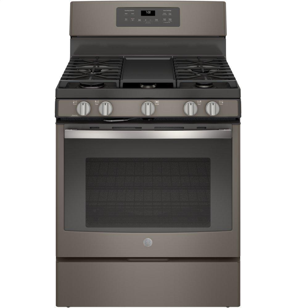 GE® 30" Free-Standing Gas Convection Range