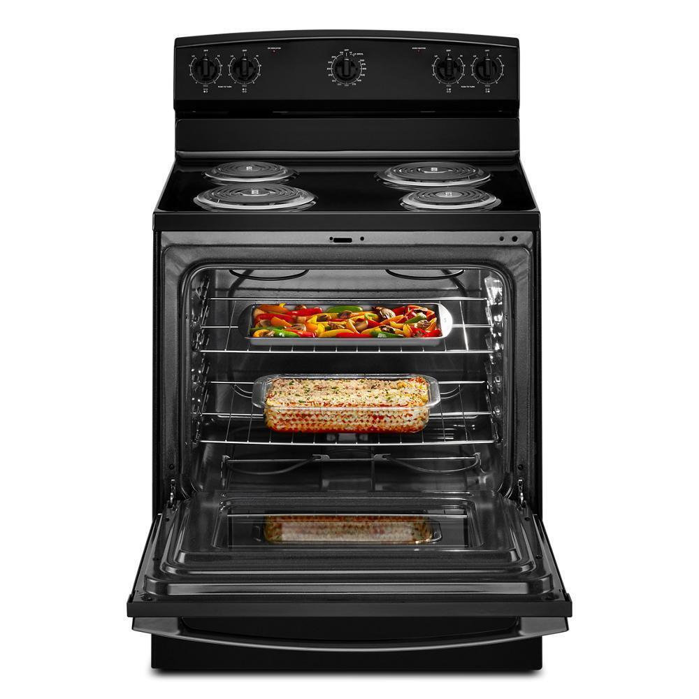 Amana® 30-Inch Electric Range with Extra-Large Oven Window