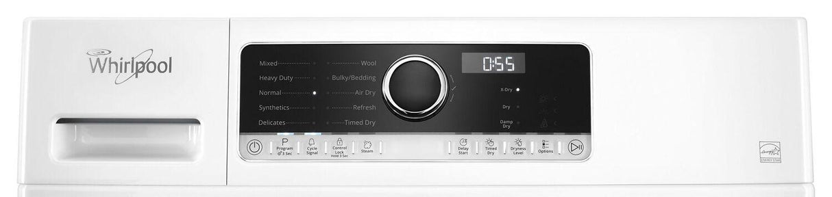 4.3 cu.ft Compact Ventless Heat Pump Dryer with Wrinkle Shield™ Option White