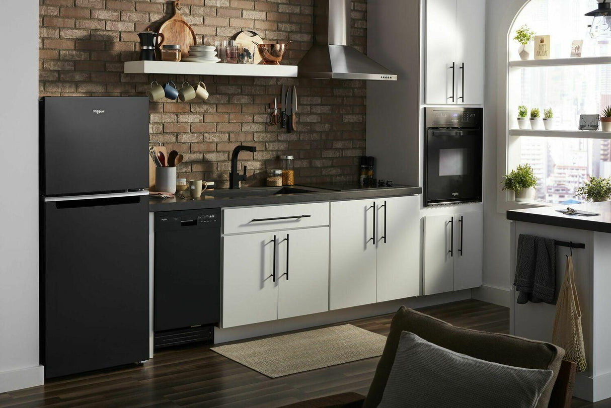 3.1 Cu. Ft. Single Wall Oven with High-Heat Self-Cleaning System - Black