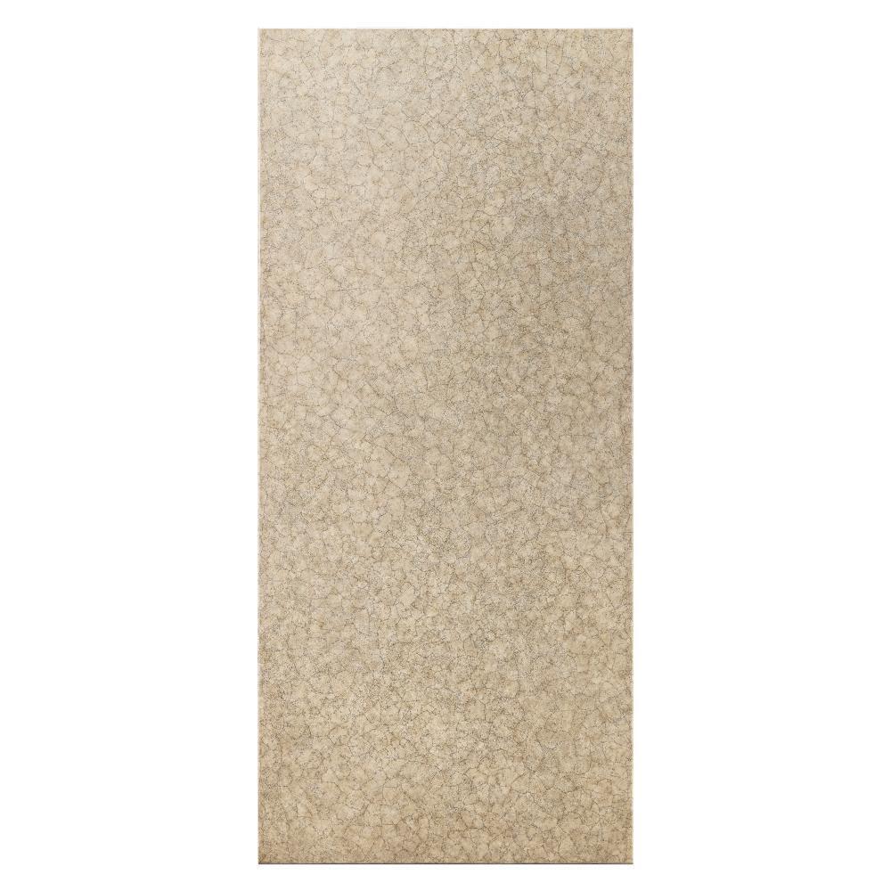 36" Elements Collection Eggshell Crackle Taupe Custom Column Panel