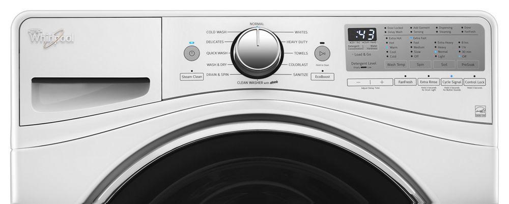 4.5 cu.ft Front Load Washer with Load & Go , 12 cycles