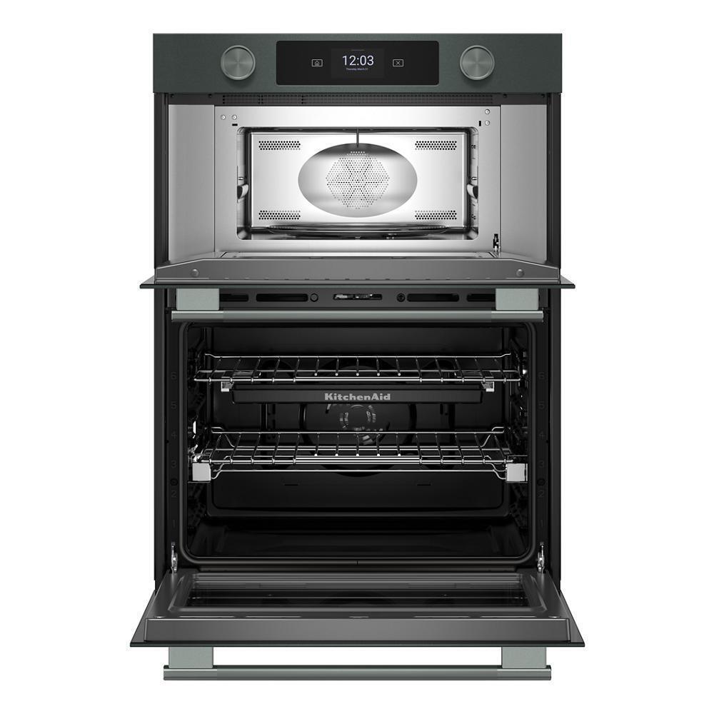 30-inch Smart Electric Combo Wall Oven with Intelligent Cooking Camera - Juniper
