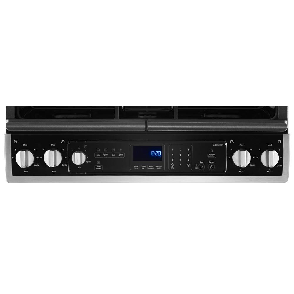 5.8 Cu. Ft. Slide-In Gas Range with EZ-2-Lift™ Hinged Grates