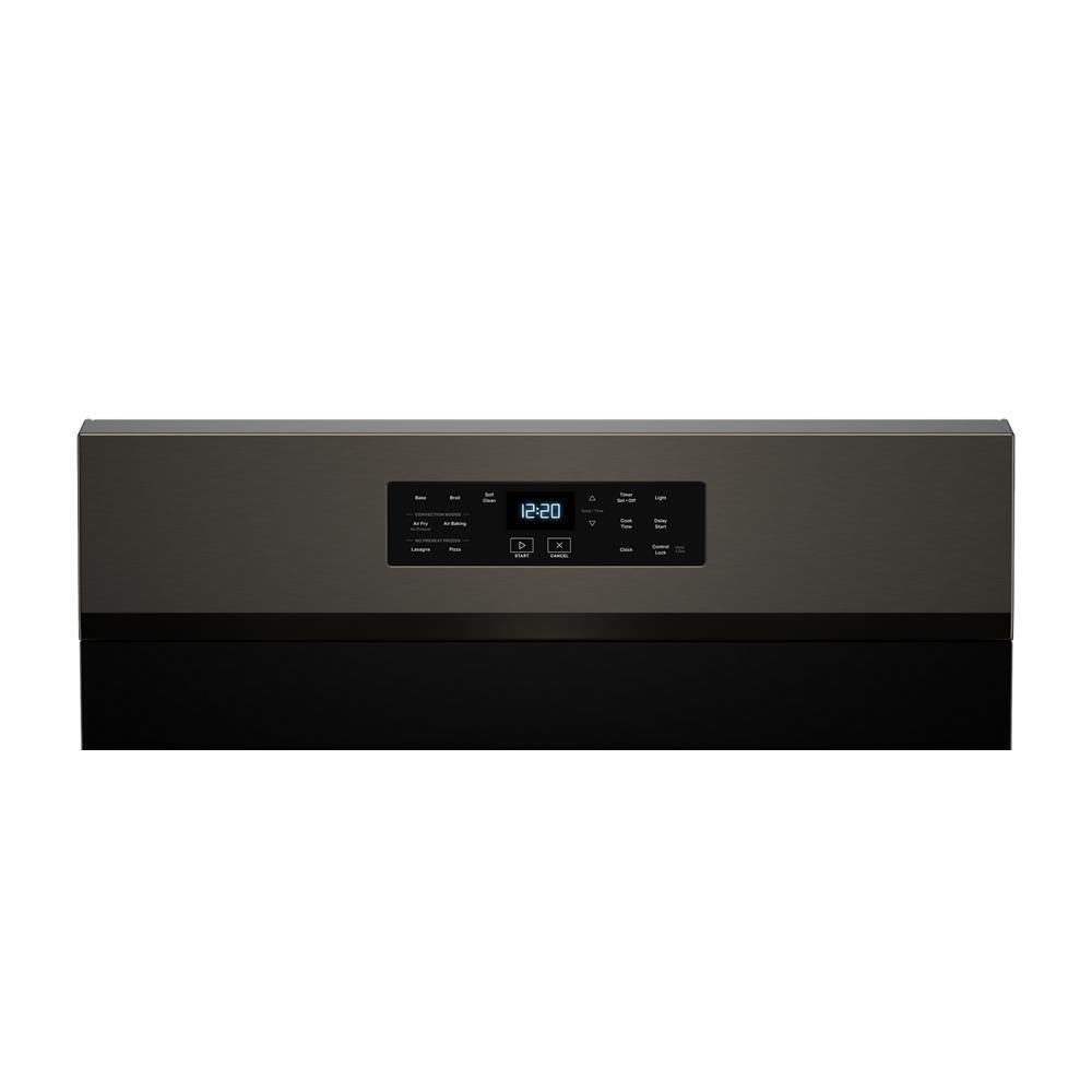 30-inch Gas Range with Air Cooking Technology, No Preheat Air Fry and Air Baking and Self Clean
